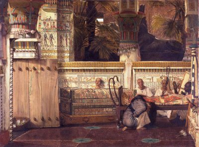 The Egyptian Widow by Lawrence Alma Tadema